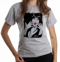 Baby look blusa Feminina elvira rainha das trevas - Foto 4