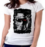 Baby look blusa Feminina exterminador do futuro terminator 1984 - Foto 3