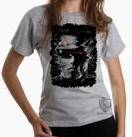 Baby look blusa Feminina exterminador do futuro terminator 1984 - Foto 4