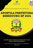 Apostila Pref Bebedouro SP Psicólogo 2024