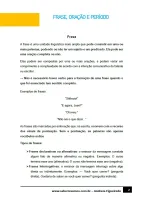 388 - Português - Gramática - Frase, Oração e Período - 8º ano - PDF com 4 páginas - Foto 2