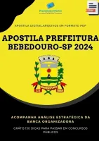 Apostila Pref Bebedouro SP Guarda Civil Municipal 2024