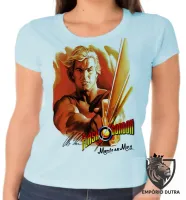 Baby look blusa Feminina Flash Gordon morte ao ming - Foto 2