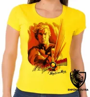 Baby look blusa Feminina Flash Gordon morte ao ming - Foto 3