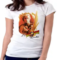 Baby look blusa Feminina Flash Gordon morte ao ming - Foto 5