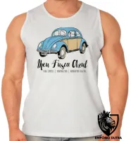 Camiseta Regata adulto ou infantil Meu Fusca Azul carro volkswagen fuca gol - Foto 2