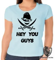 Baby look blusa Feminina Goonies hey you guys caveira sloth - Foto 6