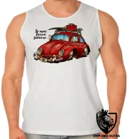 Camiseta Regata adulto ou infantil Se meu Fusca falasse carro volkswagen - Foto 2