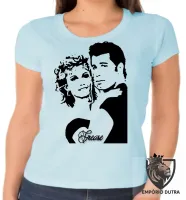 Baby look blusa Feminina Grease john travolta tempos brilhantina - Foto 2