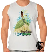 Camiseta Regata adulto ou infantil A Princesa e o Sapo - Foto 2