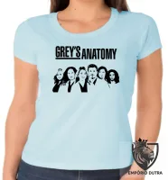 Baby look blusa Feminina Greys Anatomy seriado medico - Foto 2