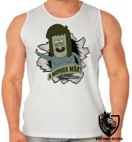 Camiseta Regata adulto ou infantil Apenas um show Musculoso - Foto 2