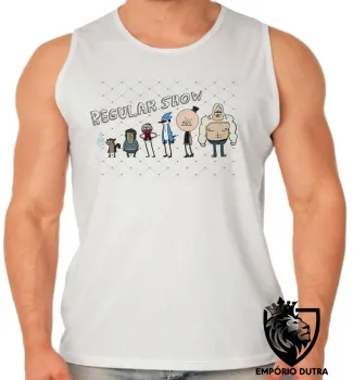 Camiseta Regata adulto ou infantil Apenas um show personagens - Foto 2