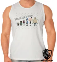 Camiseta Regata adulto ou infantil Apenas um show personagens - Foto 2