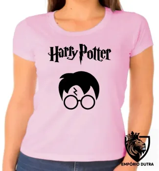 Baby look blusa Feminina Harry potter bruxo magico varinha filme