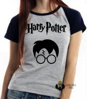Baby look blusa Feminina Harry potter bruxo magico varinha filme - Foto 4