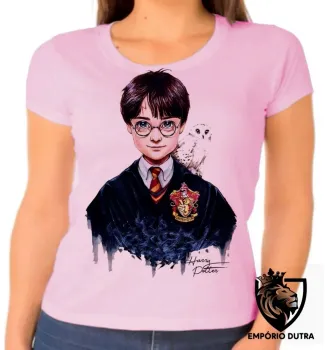 Baby look blusa Feminina Harry Potter criança bruxo magico jovem