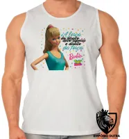 Camiseta Regata adulto ou infantil Barbie toy story direito da força - Foto 2