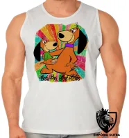 Camiseta Regata adulto ou infantil Bob pai filho cachorro cão dog - Foto 2