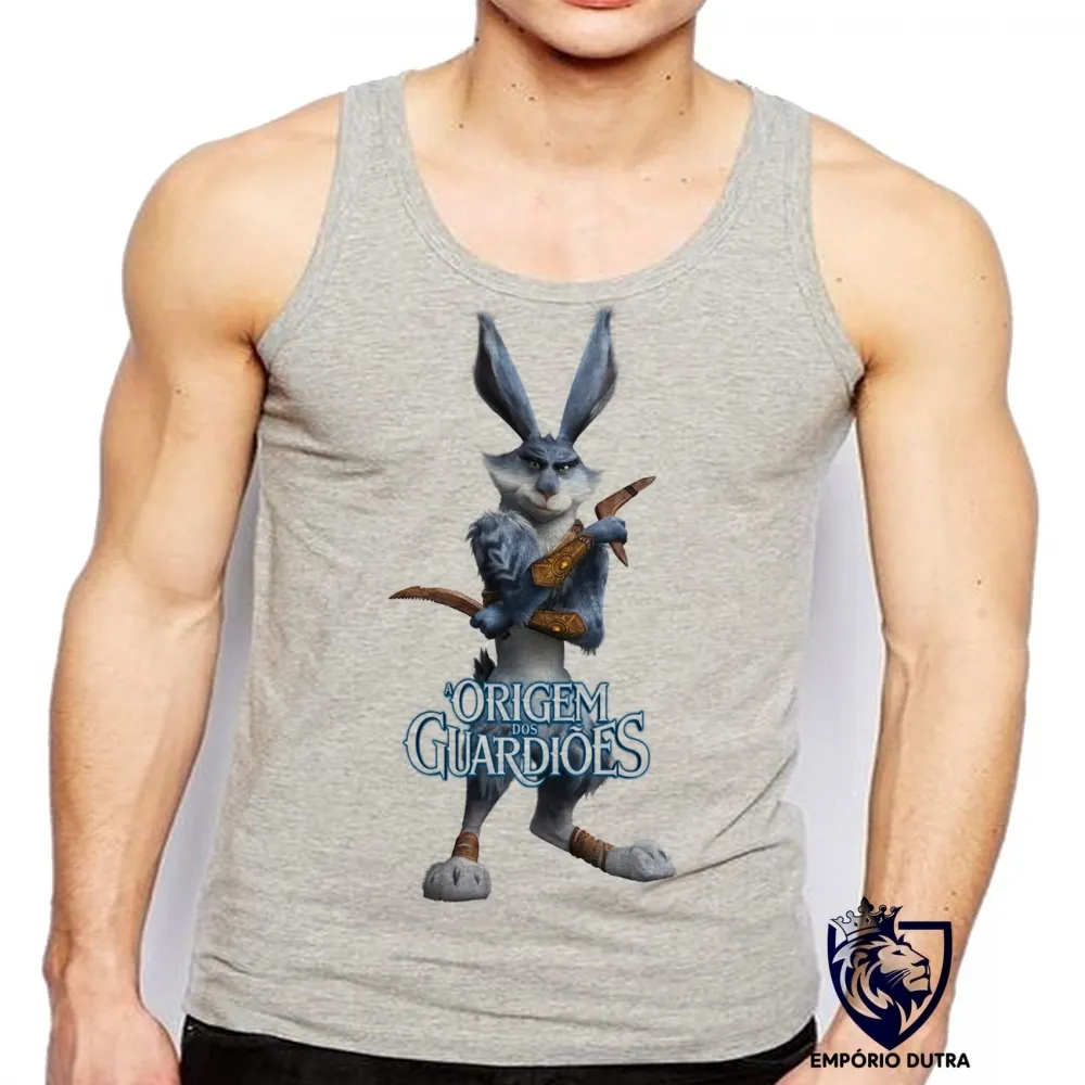 Camiseta Regata adulto ou infantil Coelhão a origem dos guardiões