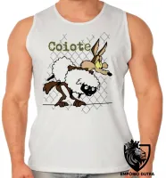 Camiseta Regata adulto ou infantil Coiote ovelha papaleguas acme - Foto 2