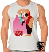 Camiseta Regata adulto ou infantil Detona Ralph Vanellope disney - Foto 2