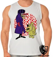 Camiseta Regata adulto ou infantil Dick Vigarista Mutley corrida maluca - Foto 2