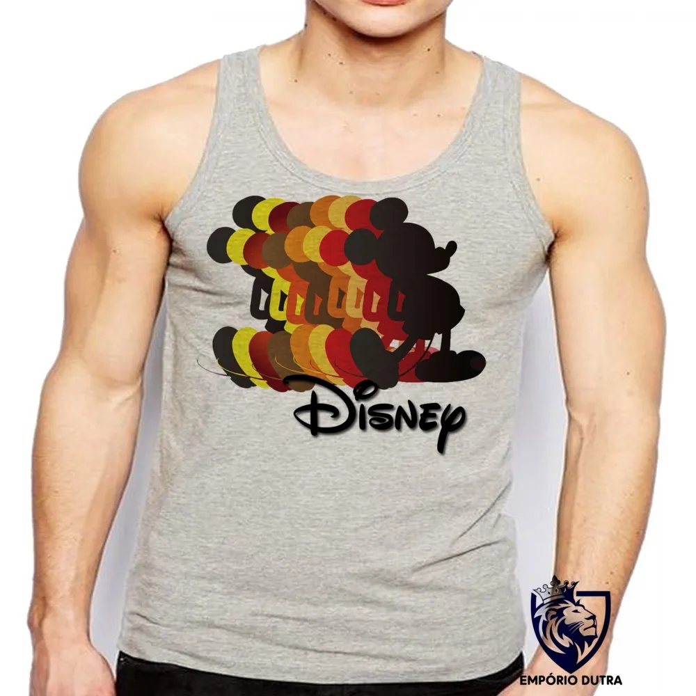 Camiseta Regata adulto ou infantil Disney Mickey mouse cópias