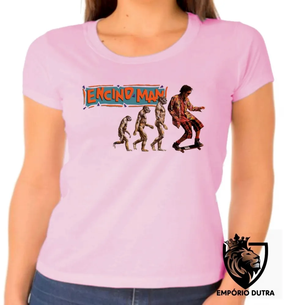 Baby look blusa Feminina Homem da Califórnia filme Imagem