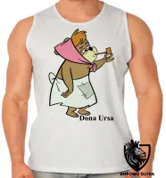Camiseta Regata adulto ou infantil Dona Ursa Zé Buscapé Hanna Barbera - Foto 2