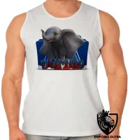 Camiseta Regata adulto ou infantil Dumbo - Foto 2