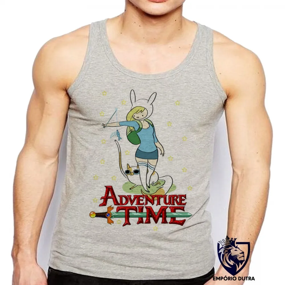 Camiseta Regata adulto ou infantil Fiona Hora da Aventura Imagem