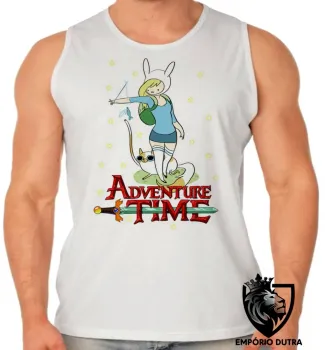 Camiseta Regata adulto ou infantil Fiona Hora da Aventura - Foto 2