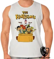 Camiseta Regata adulto ou infantil flinstones the flintstones desenho antigo hanna barbera - Foto 2