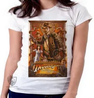 Baby look blusa Feminina Indiana Jones e a arca aliança - Foto 5