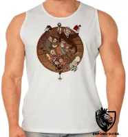 Camiseta Regata adulto ou infantil Gravity Falls círculo todos - Foto 2