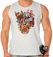 Camiseta Regata adulto ou infantil Hanna Barbera personagens desenho - Foto 2