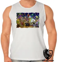 Camiseta Regata adulto ou infantil hanna barbera scoob jonny flintstones penelope - Foto 2