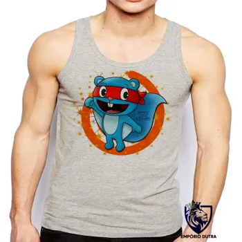 Camiseta Regata adulto ou infantil Happy Tree Friends Splendid