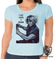 Baby look blusa Feminina Jogador n 1 você máquina - Foto 2