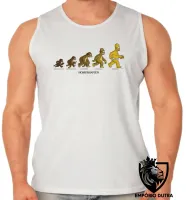 Camiseta Regata adulto ou infantil Homer simpsons Sapien evolução - Foto 2