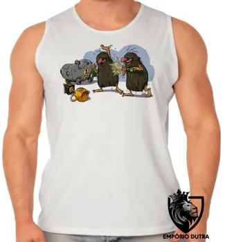 Camiseta Regata adulto ou infantil irmãos rocha corrida maluca hanna barbera - Foto 2