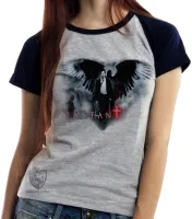 Baby look blusa Feminina John Constantine arma - Foto 5