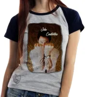 Baby look blusa Feminina John Constantine demônios - Foto 4