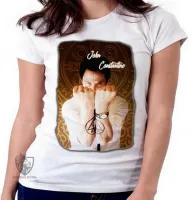 Baby look blusa Feminina John Constantine demônios - Foto 5