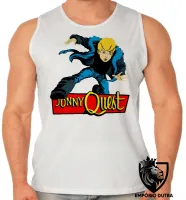 Camiseta Regata adulto ou infantil jonny quest desenho antigo hanna barbera - Foto 2