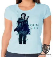Baby look blusa Feminina John Wick - Foto 2
