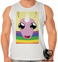 Camiseta Regata adulto ou infantil Lady Iris rosto Hora da Aventura - Foto 2