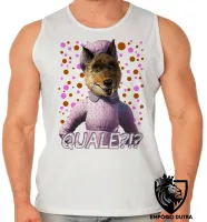 Camiseta Regata adulto ou infantil lobo mau Shrek qualé - Foto 2