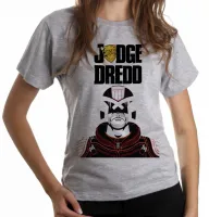 Baby look blusa Feminina judge dredd juiz Sylvester Stallone - Foto 6